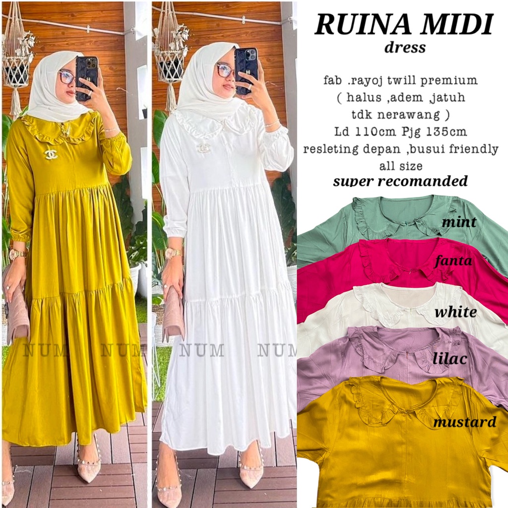 Ruina midi dress premium