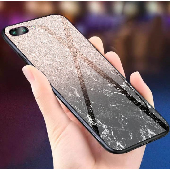 [K33] Soft Case Glass Marble For Oppo/Vivo/Xiaomi/Samsung/Iphone/Realme