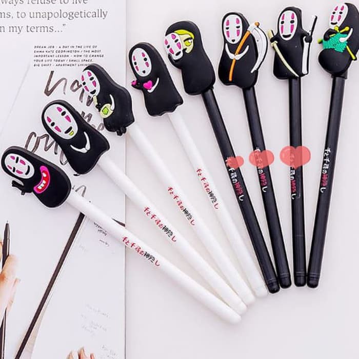 

PN011 - Pulpen Kaonashi Noface Tinta Gel Spirited Away