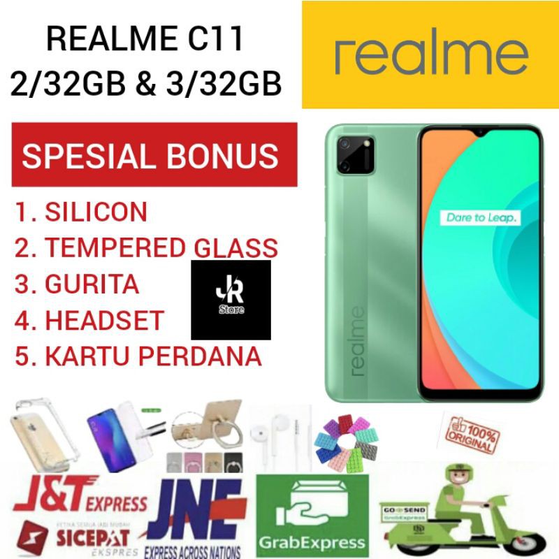 REALME C11 2/32GB & 3/32GB GARANSI RESMI REALME
