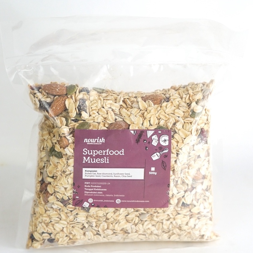 Buy 1 Get 1 Free Super Food Muesli (500gr x 2pc)