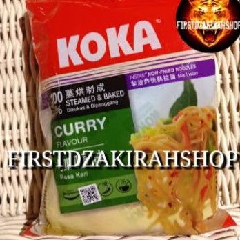 

Koka curry flavour mie instan