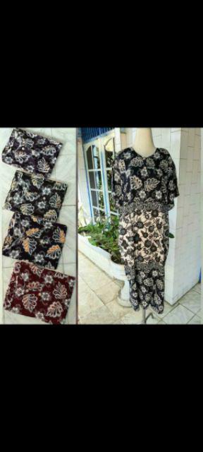 Daster Jumbo Selasih Baju Tidur Wanita Daster Modern Daster Batik Pekalongan