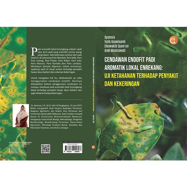 Deepublish - Buku Cendawan Endofit Padi Aromatik Lokal Enrekang: Uji Ketahanan Terhadap Penyakit Dan Kekeringan