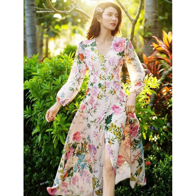 Gamis Import flower JRY