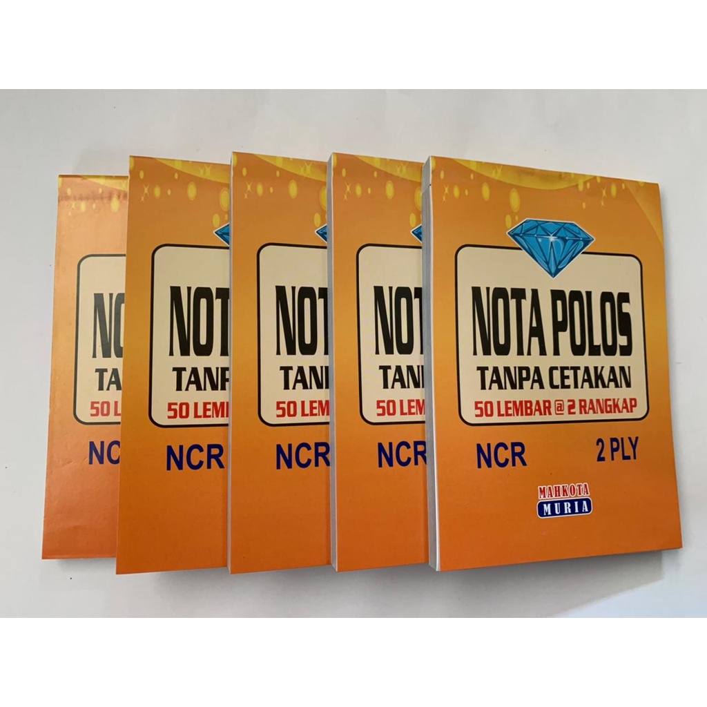 

Nota Kosongan, Nota NCR, Nota Tanpa Cetakan, Nota 2 Ply, Nota Kecil