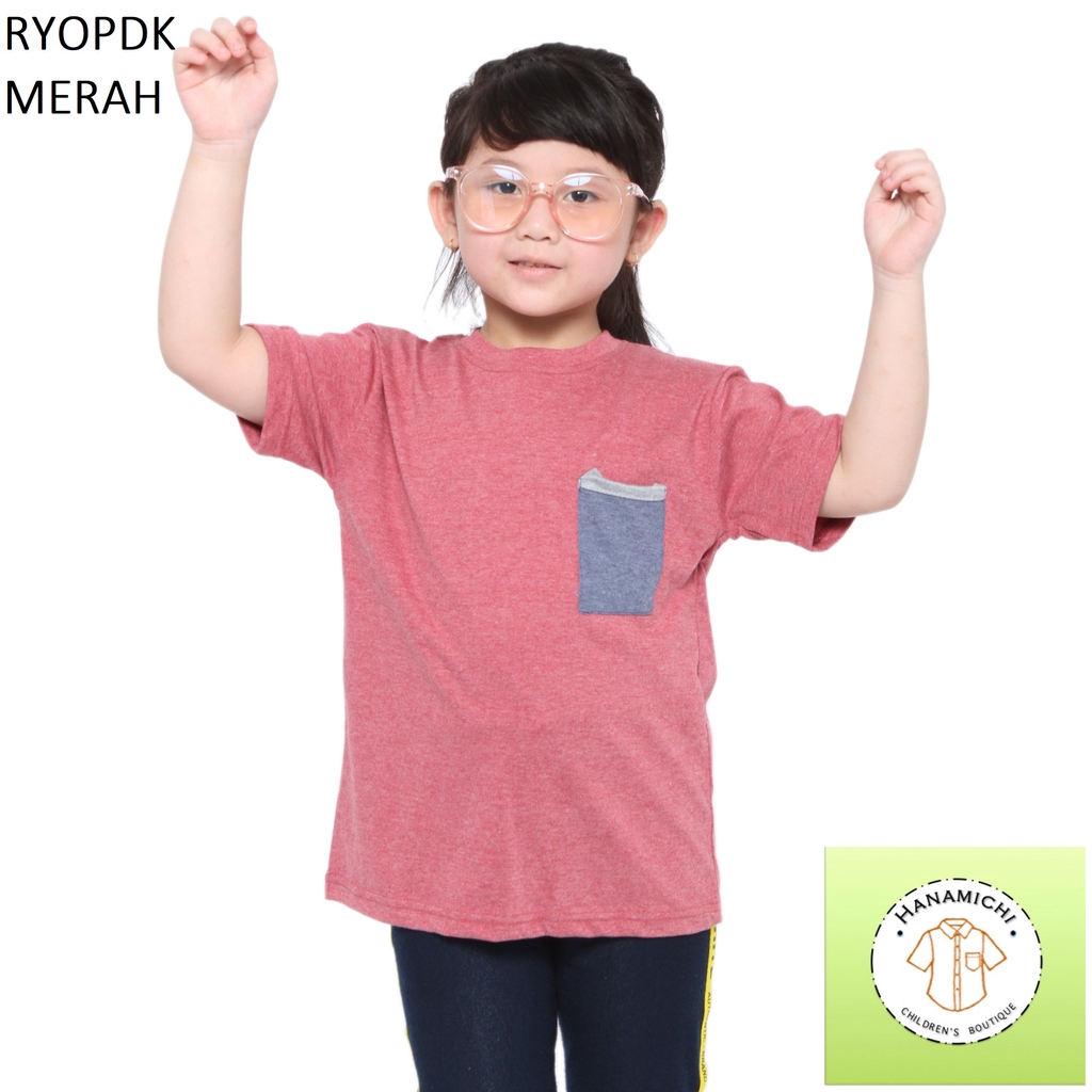 Hanamichi RYOPDK Kaos Anak Lengan Pendek