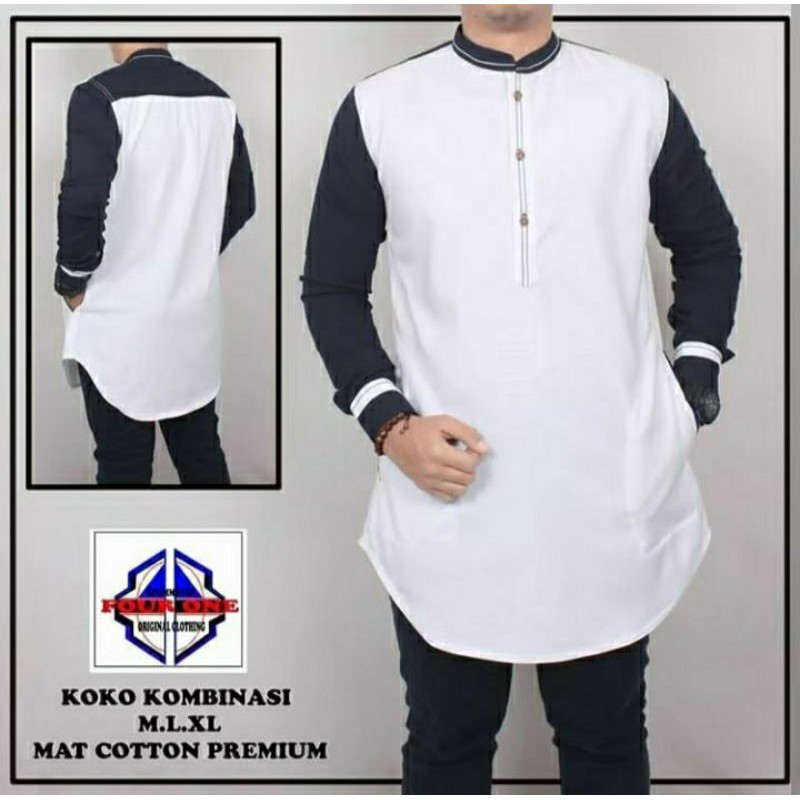 BAJU KOKO KOMBINASI KURTA PAKISTAN FO-012