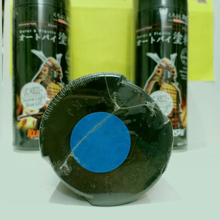 SAMURAI PAINT AZURE LIGHT BLUE U/C UC K822*