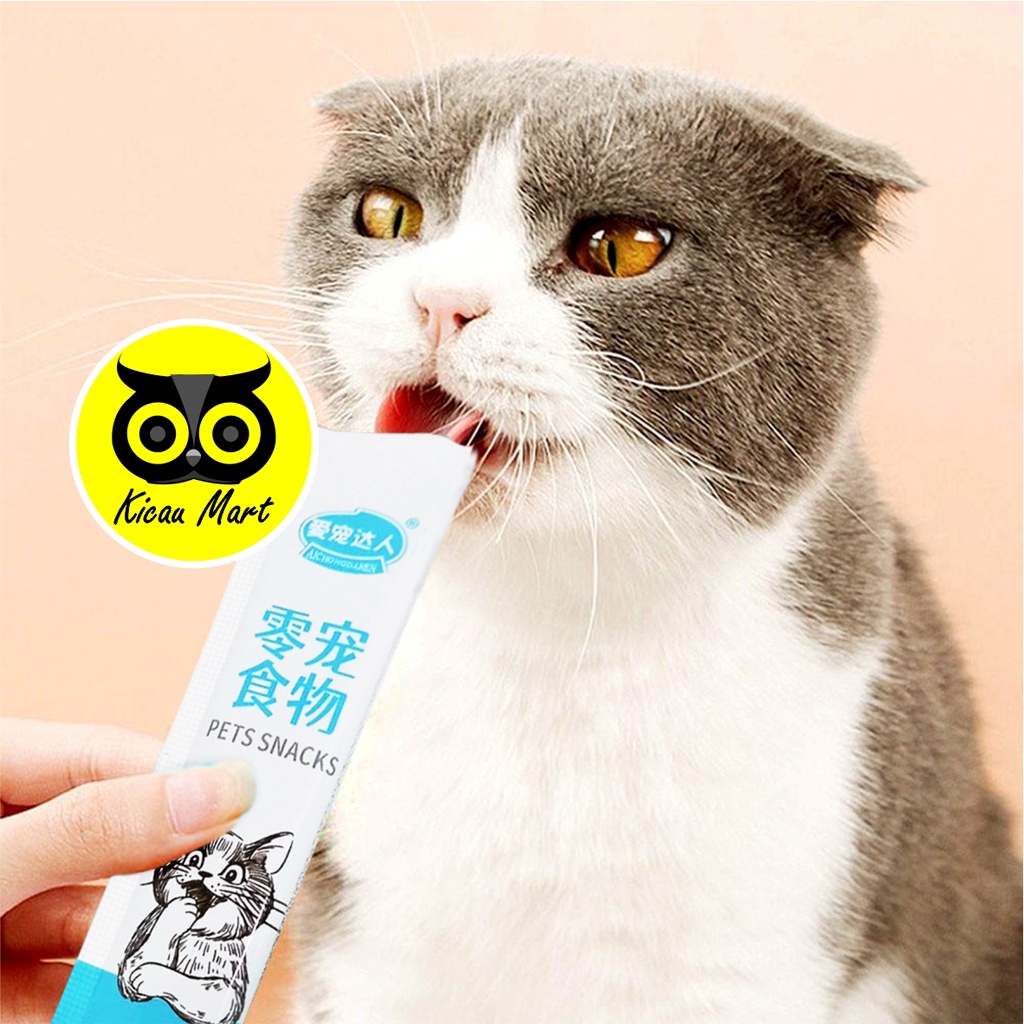 Cemilan Kucing Creamy Cat Treats Pet Lovers Hao De Yummy Snack Kucing Basah Liquid Cat Stick Makanan Kucing Kitten Anabul Import Makanan Cemilan Kucing Food Cat