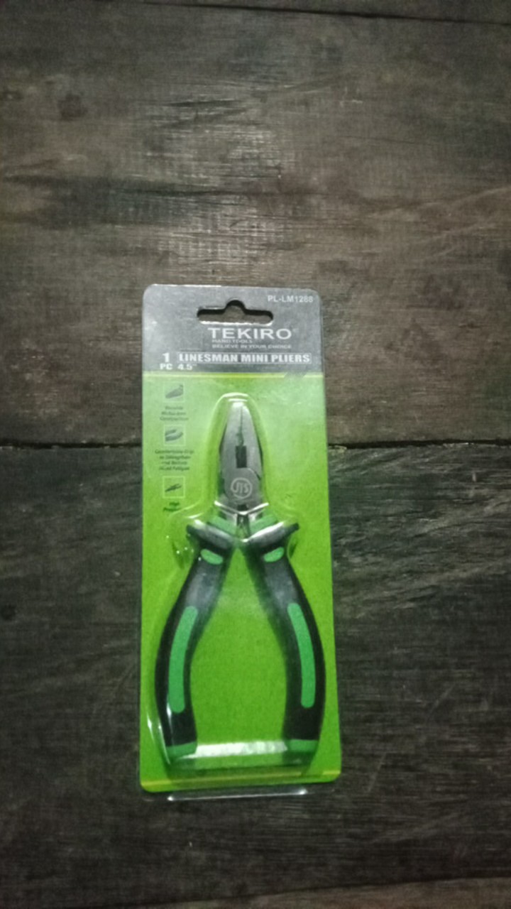 Tekiro Tang Kombinasi Mini Tekiro 4,5 Inch Tang Linesman Jepit Termurah Berkualitas