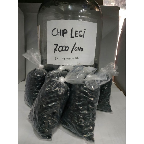 

Choco Chips Lagie 1/2 Bulat Repack 100g