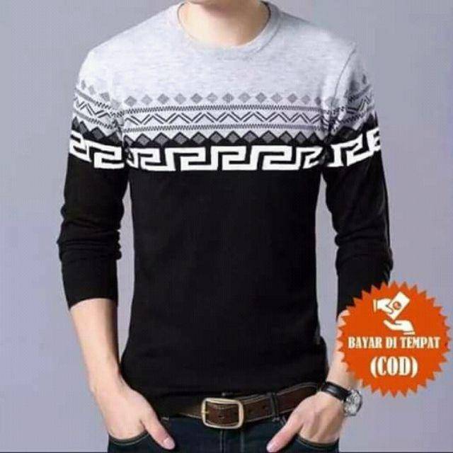 Sweater rajut labirin meiro