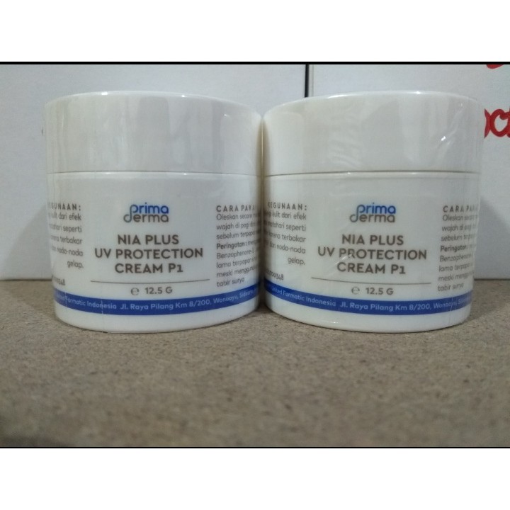 ( PD BESAR ) PRIMADERMA NIA UV PROTECTION CREAM ( 12,5 GRAM !!)