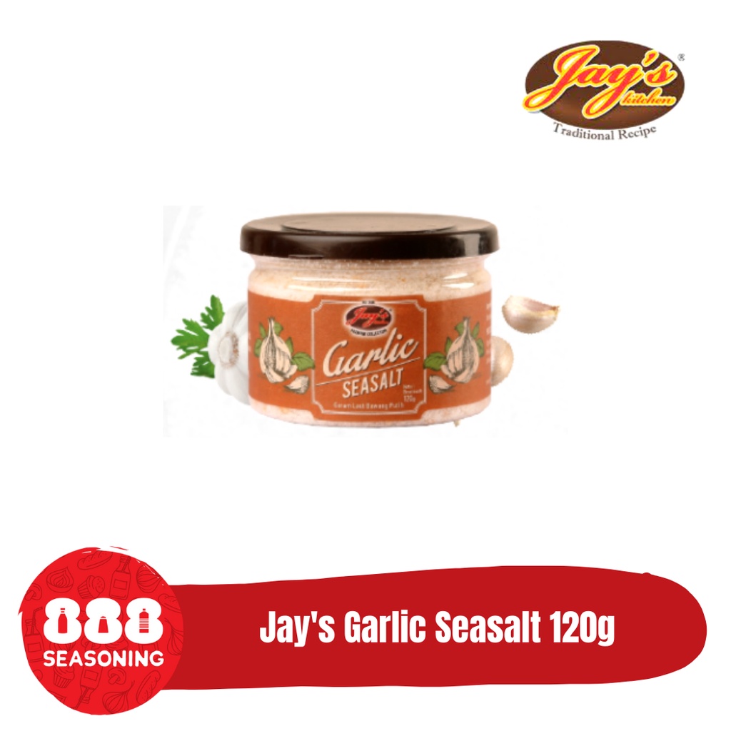 

JAY'S GARLIC SEASALT (Garam Laut Bawang Putih) 120g