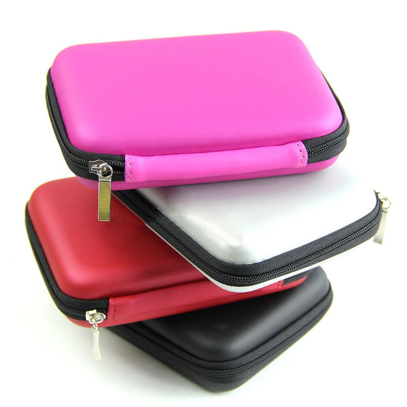 btsg For 2.5&quot; USB External WD HDD Hard Disk Drive Protect Hand Carry Case Cover Pouch