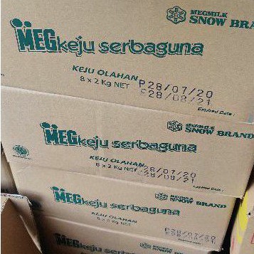 Keju Meg Cheddar Cheese Serbaguna 2kg Kotak Hijau 2 kg GOJEK GRAB