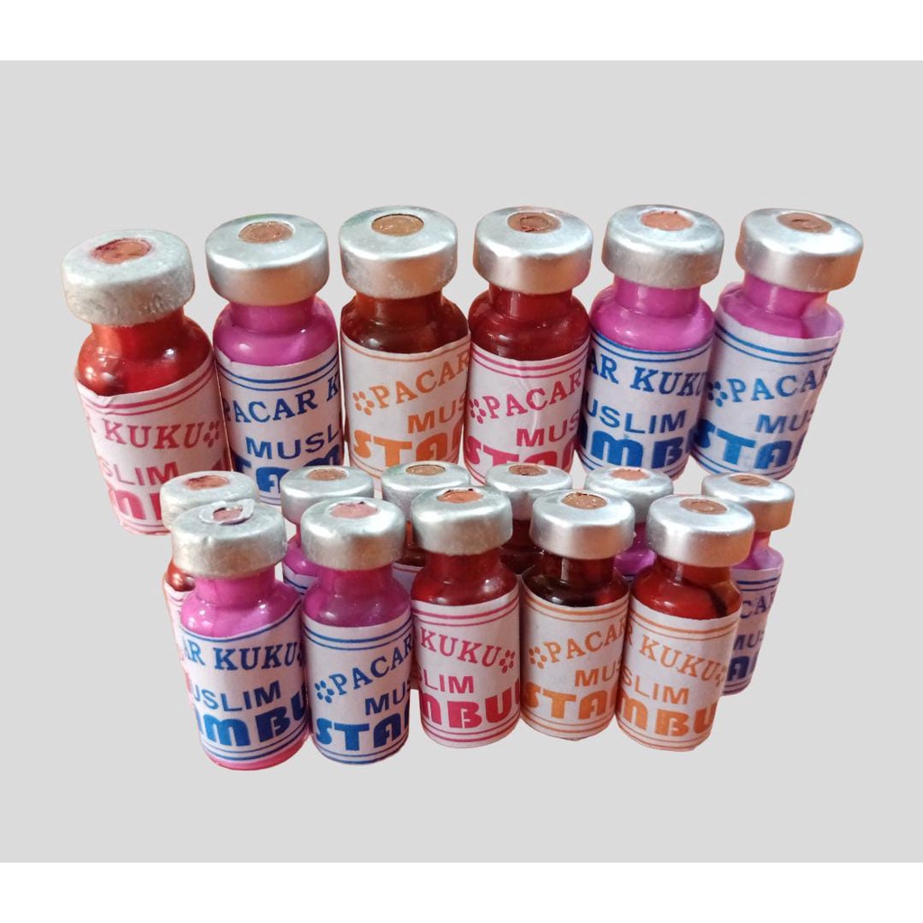 1 Botol Kutek Pacar Kuku / Kutek Muslim Murah