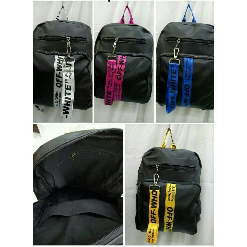 Tas ransel wanita import - backpack nylon fashion korean style murah