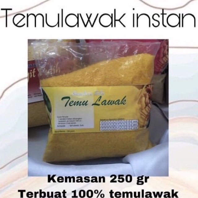 

temulawak instan