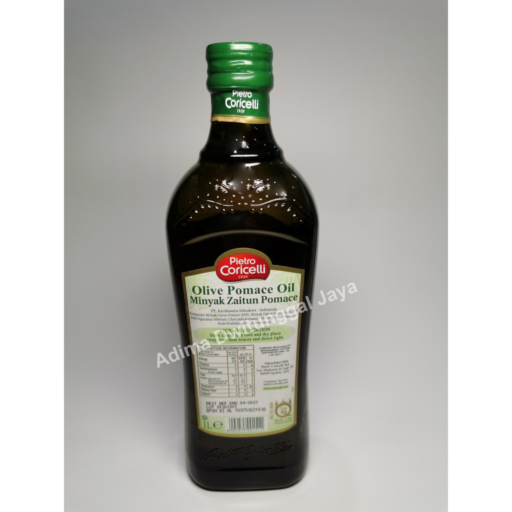 Minyak Zaitun Pomace / Pomace Olive Oil Pietro Coricelli 1 Ltr