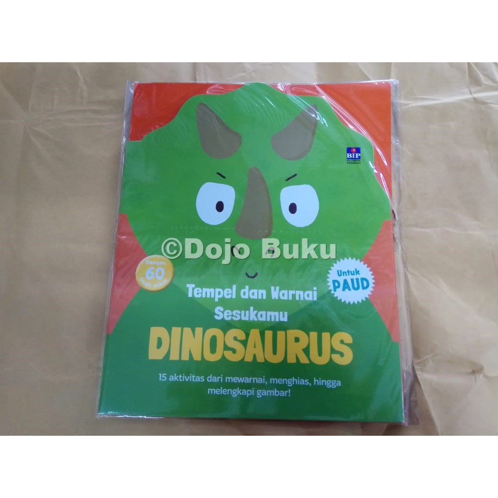 Seri Tempel dan Warnai Sesukamu: Dinosaurus by Larousse