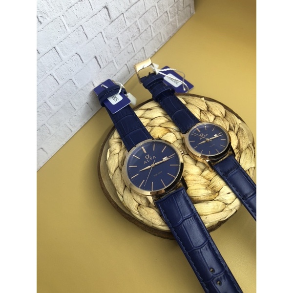 Jam tangan PRIA WANITA COUPLE ALFA 55035L ORIGINAL 1000%
