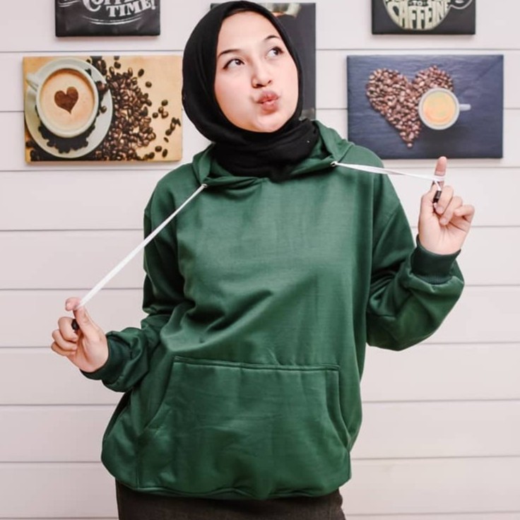 MVP - Natural Hoodie - Hoodie Polos Wanita