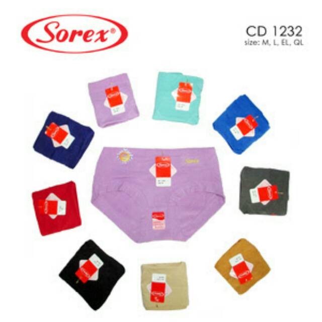 Grosir Sorex Celana Dalam Wanita CD 1232