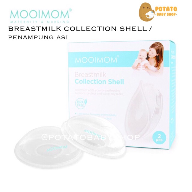 Mooimom BreastMilk Collection Shell / Penampung Asi breast pad