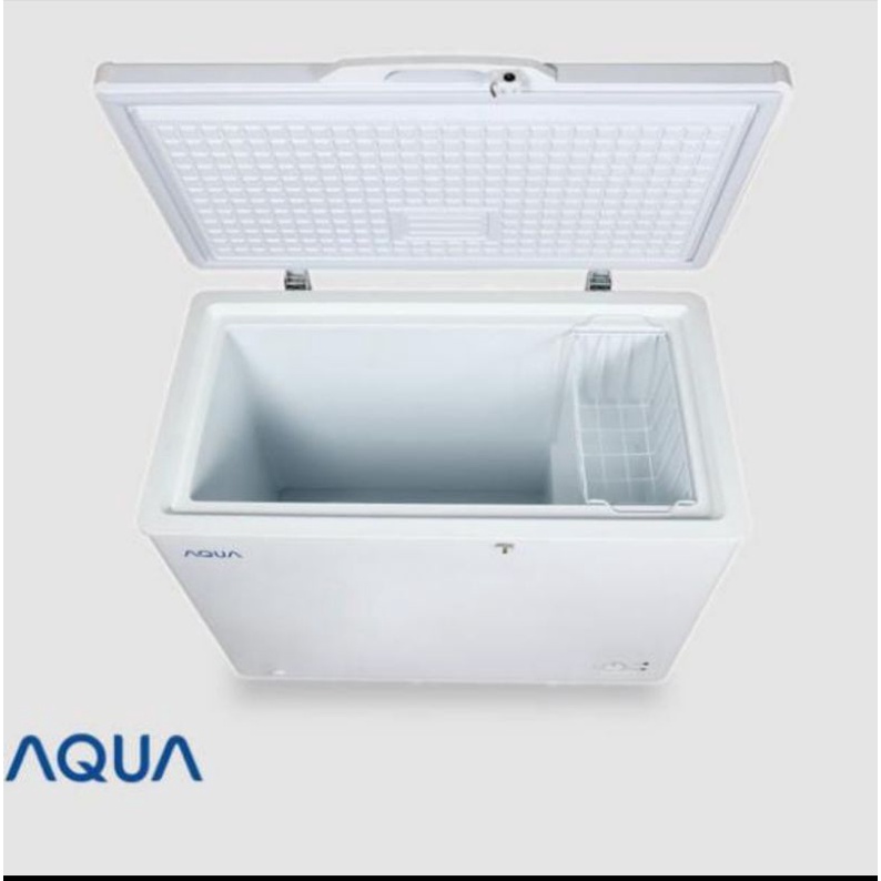 CHEST FREEZER AQUA AQF - 310 300 LITER / FREEZER BOX DAGING , ICE CREAM