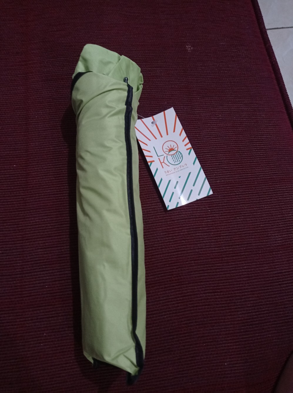 Ombotak Payung Lipat 3d New. Magic Umbrella Hujan 3 Dimensi Warna Random