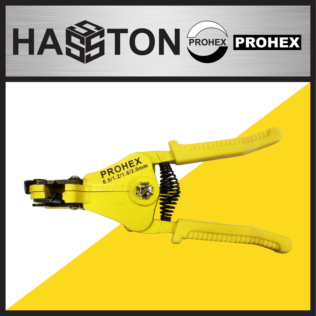 

HASSTON Tang Kupas Kabel Auto 0.5-2 (4241-100)