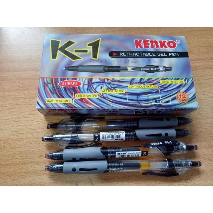 

BAYAR DITEMPAT Pulpen Bolpen Ball Point Gel Pen KENKO Joyko K-1 0.5 mm Hitam Grosir!/PULPEN GEL/PULPEN LUCU/PULPEN 1 PACK/PENSIL WARNA/PENSIL 2B/PENGHAPUS JOYKO/PENGHAPUS LUCU/RAUTAN PENSIL PUTAR/RAUTAN ELEKTRIK/SPIDOL WARNA/SPIDOL PERMANEN/SPIDOL