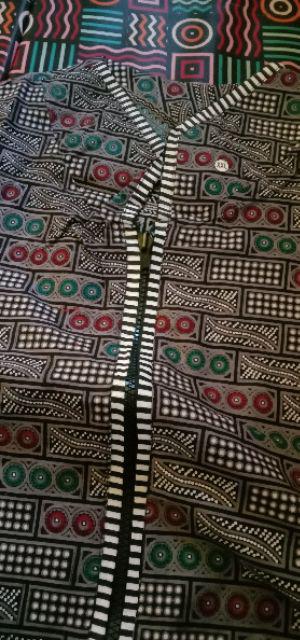 Batik Tunik Shibori Jumputan Terbaru / Hrb026 Yelbor Navbor / Original Batik