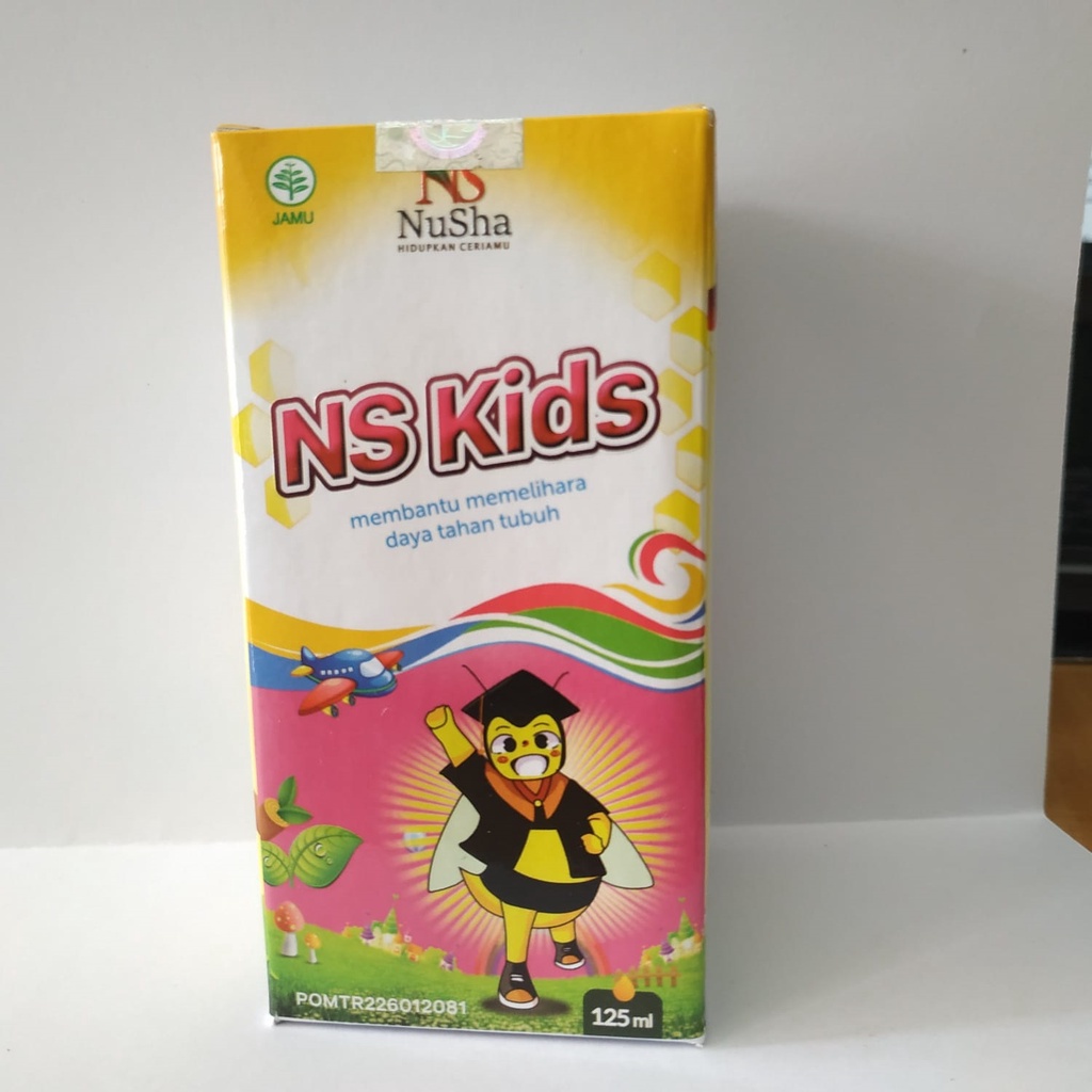 MADU NS KIDS (NUSHA) Madu Plus Albumin Multivitamin Untuk Anak Masa Kini Original 125 mL