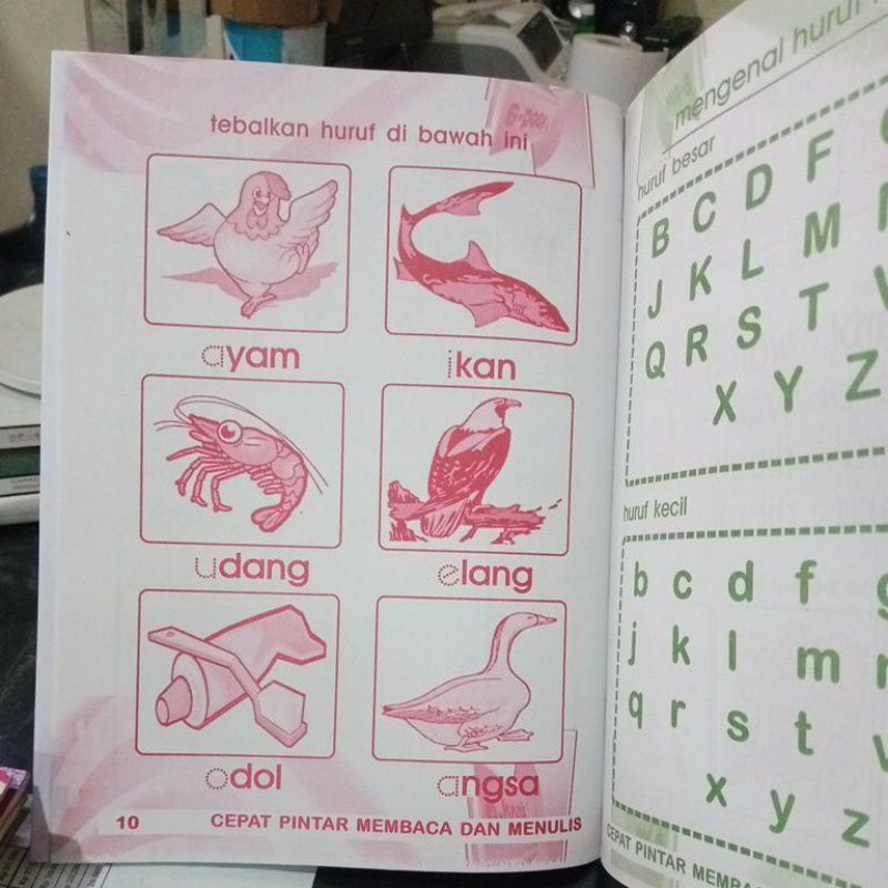 Buku Cepat Pintar Membaca &amp; Menulis (21×29cm)