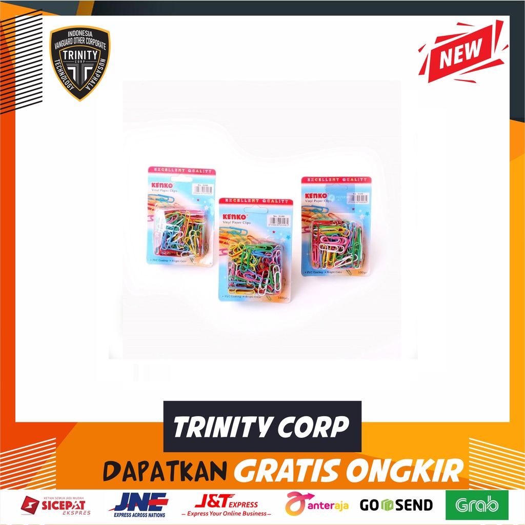 

PAPER CLIP VINYL KENKO Per Pack