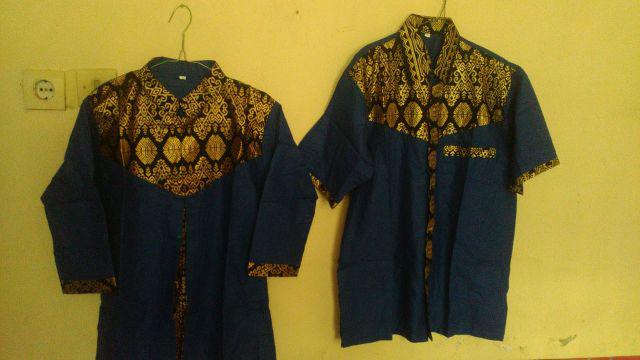 Batik Couple Baju Pasangan Terbaru 2021 Maura Couple - Sania Ruffle Batik Couple Ori Ndoro Jowi Dnt