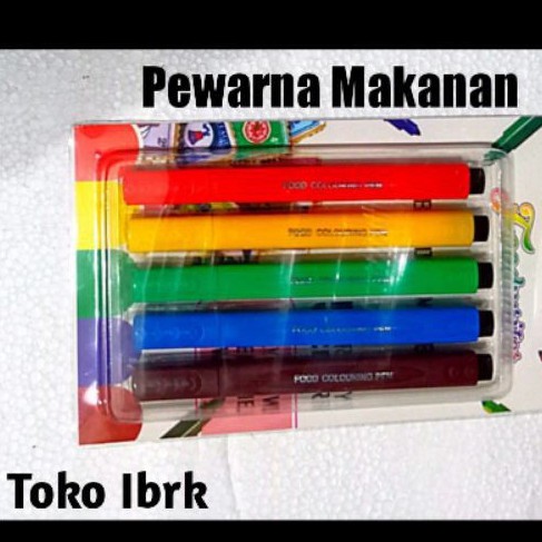 

PM-0001 Edible Pen Foodwriter Edible Color Pen Pen Makanan