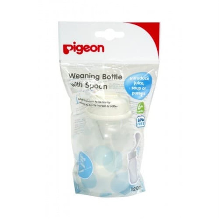 Pigeon Weaning Bottle With Spoon 6+mont 120ml