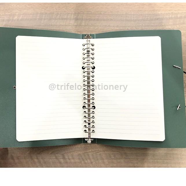 

Paling Hemat BINDER A5 B5 WENGU TALI POLOS RING BESI