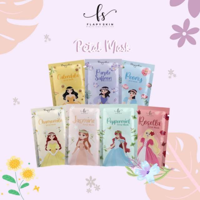 Masker Flapyskin / masker organik / masker petals / masker wajah | Shopee  Indonesia