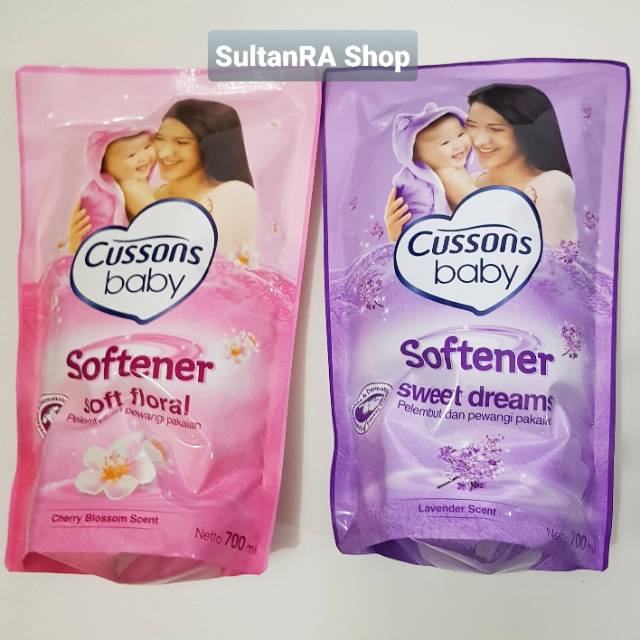 Cussons Baby Softener 700ml Pelembut dan Pewangi Pakaian Bayi Refil Kemasan Jumbo (POUCH)