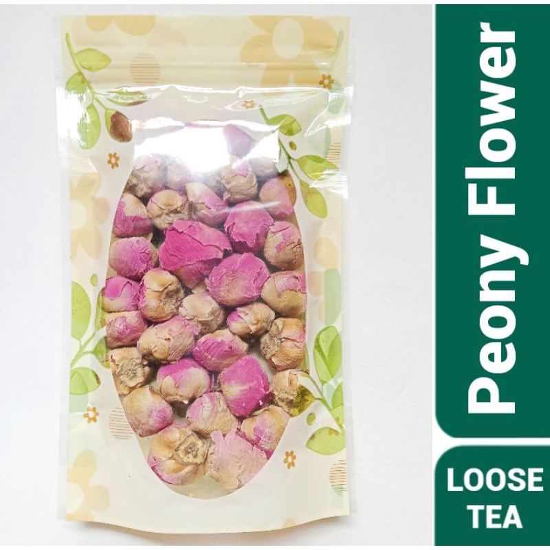 Peony Flower Tea / Peony Bud Flower Tea / Teh Bunga Peony 25 Gram