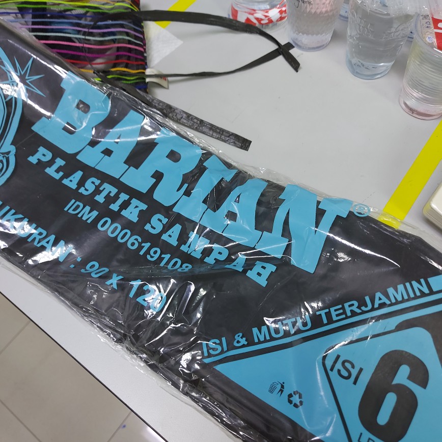 Kantong Plastik Sampah 90x120 / 60x100 -trash Bag-trashbag-tempat Sampah-kantong Sampah