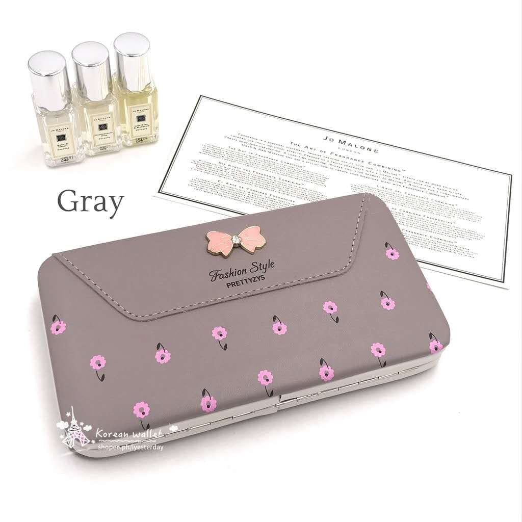 ♥TMALL88♥ Dompet Panjang Wanita Ellieth Korea Heel Style. Dompet Import Real Pict