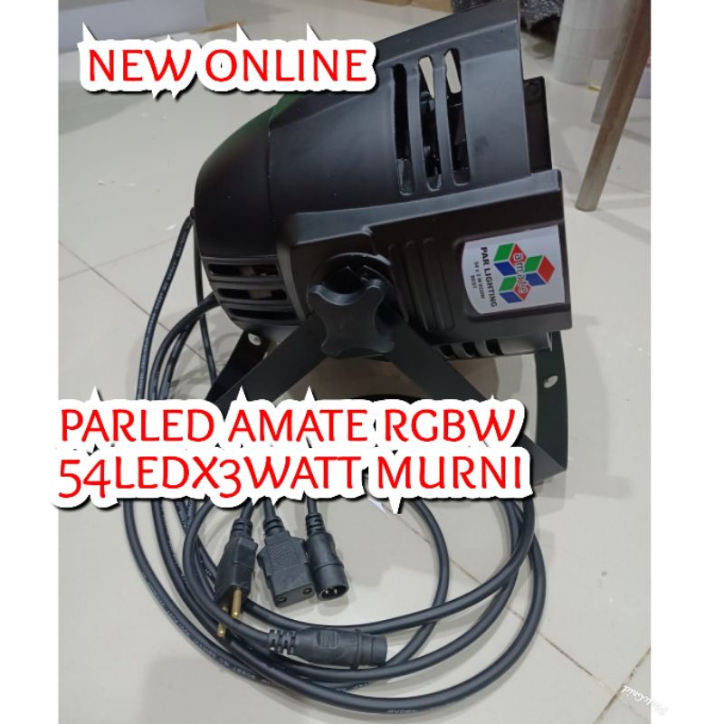 LAMPU PARLED RGBW AMATE 54LEDx3WATT MURNI