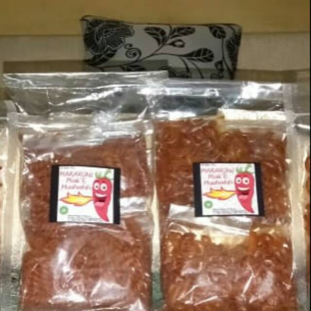

Makaroni Bantet Pedas / Murah 240gr