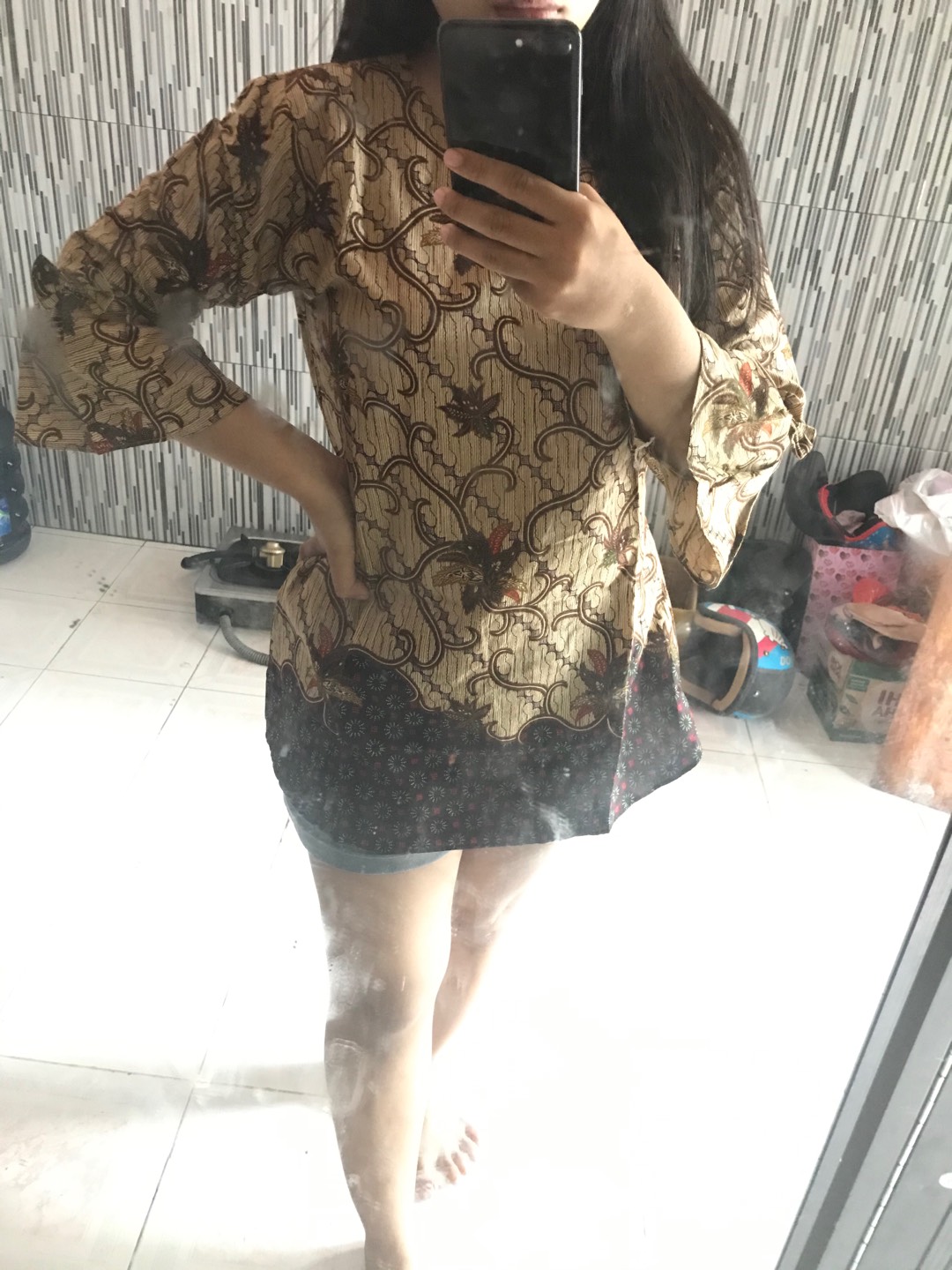 Maura Couple - Sania Ruffle Batik Couple Ori Ndoro Jowi Dnt Garansi Termurah Shopee -